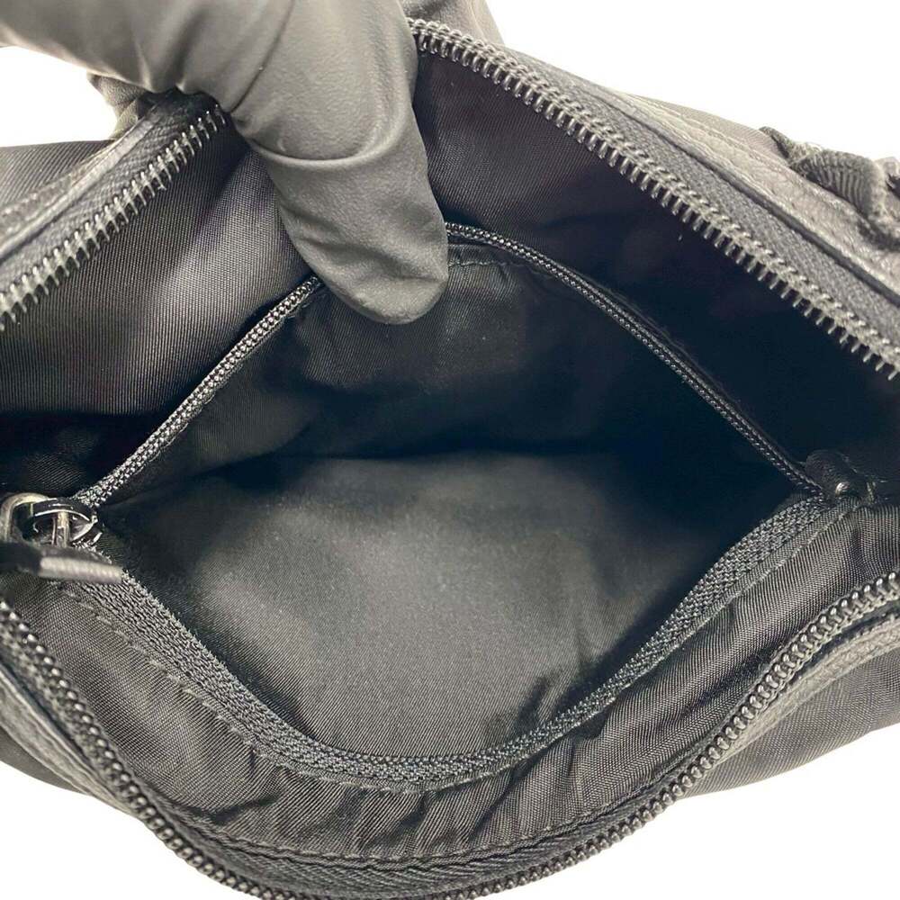 PRADA Black Leather Shoulder Bag - Picture 10 of 10